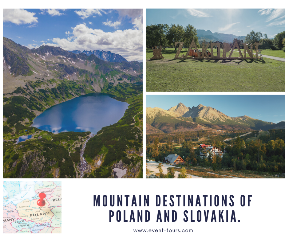 Mountain destination of Poland and Slovakia